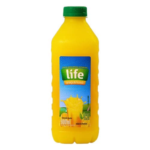 imagem de SUCO DE LARANJA LIFE 600ML