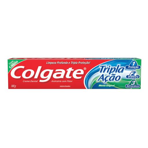 imagem de Creme Dental Colgate Tripla Ação 180G