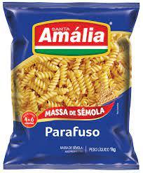 imagem de Macarrão Santa Amália Sêmola Parafuso 500G