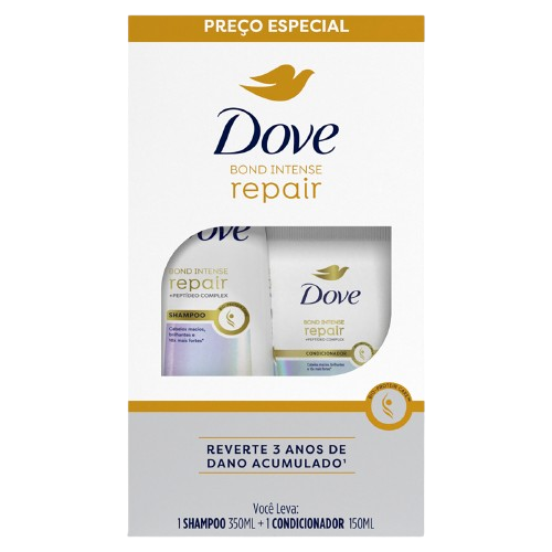 imagem de KIT SH DOVE 350M COND 150ML BOND INTENSE REPAIR