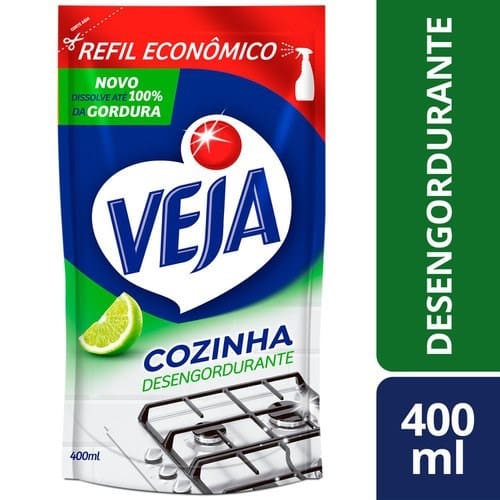 imagem de LIMP COZ VEJA 400ML SACHE LIMAO