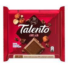 imagem de CHOC TALENTO 85G LEITE AVELAS