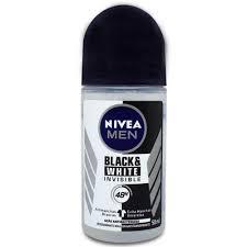 imagem de Desodorante Roll On Nivea Men Black White 50Ml