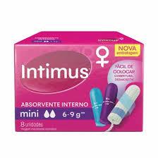 imagem de Absorvente Intimus Gel Interno Mini C/8