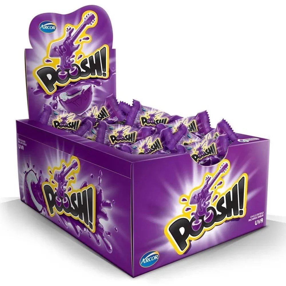 imagem de Chiclete Pooshampoo Uva