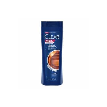 imagem de Shampoo Anticaspa Clear Men Queda Control 200Ml