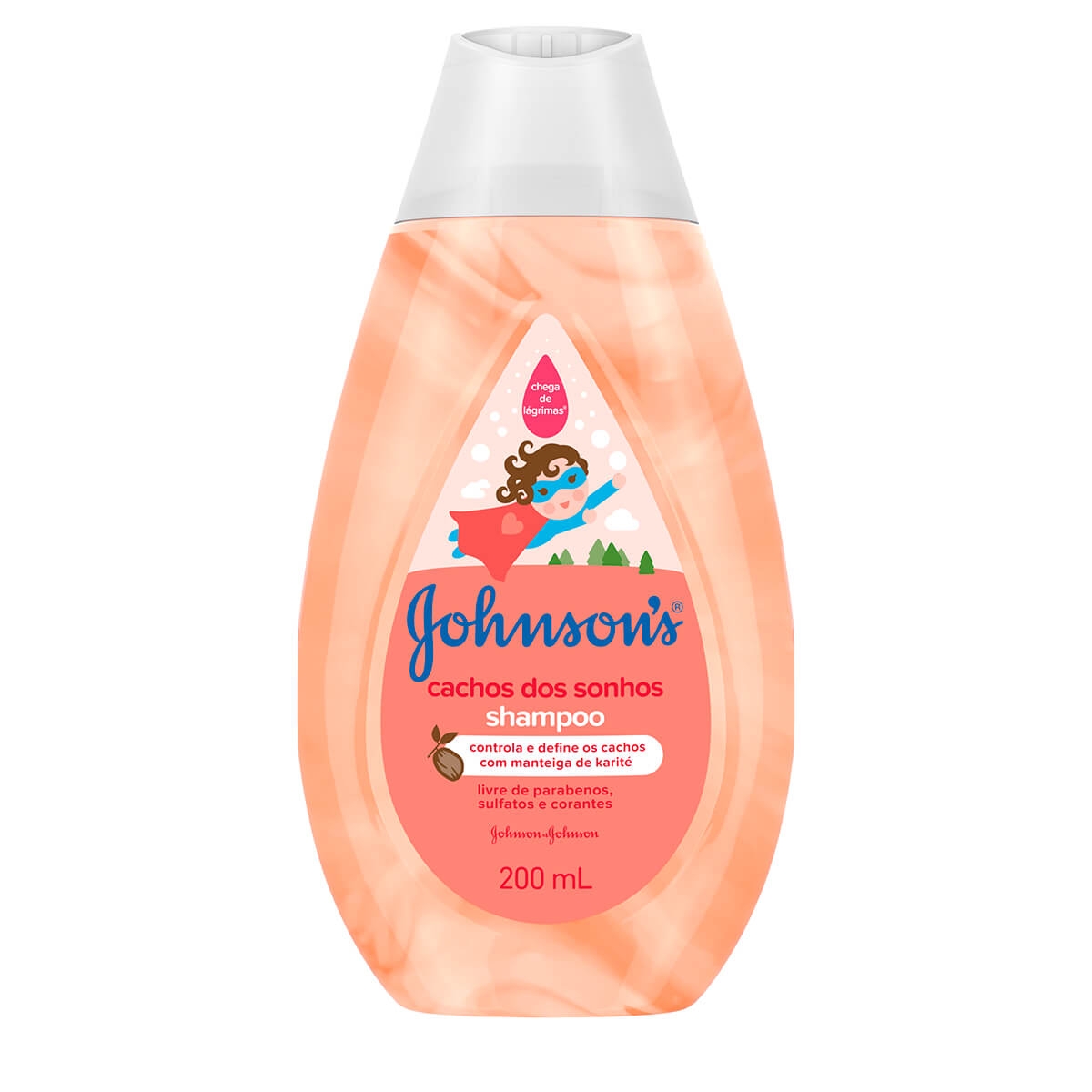 imagem de SHAMPOO JOHNSONS BABY CABELOS CACHEADOS 200ML