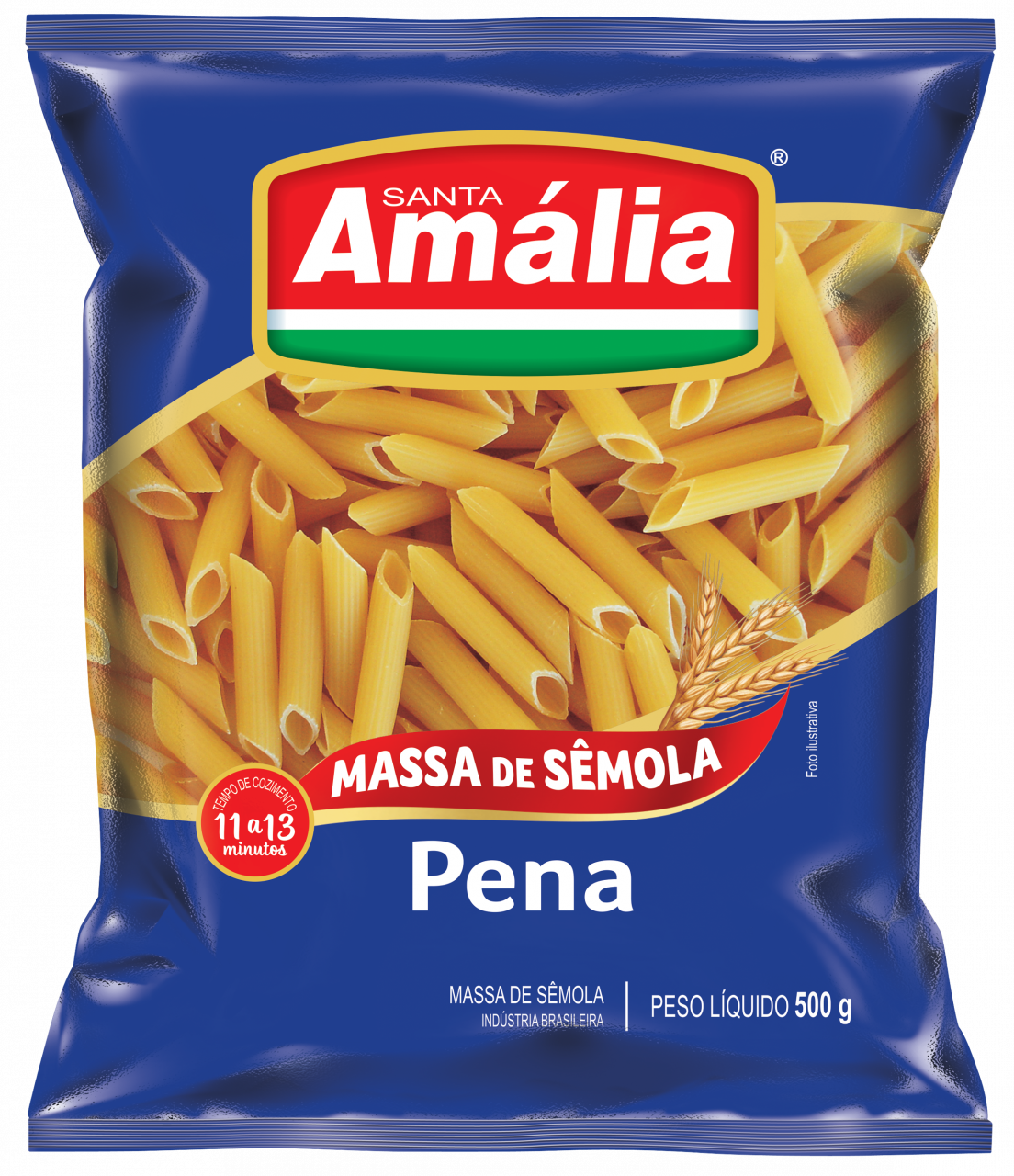 imagem de Macarrão Sem Santa Amalia 500Gr Pena