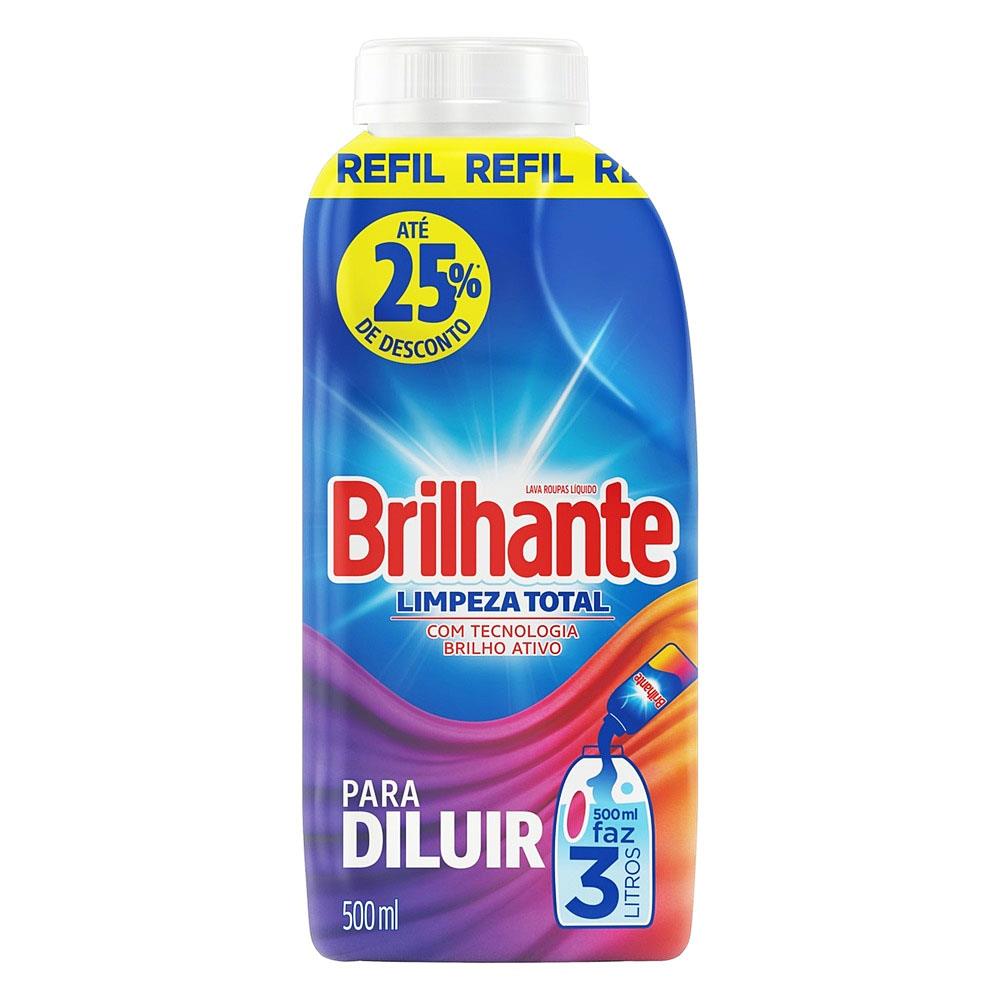 imagem de LAVA ROUPA BRILHANTE 900ML SC LIMP TOTAL