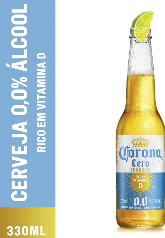 imagem de CORONA SUNBREW VD 330ML 0 ALCOOL