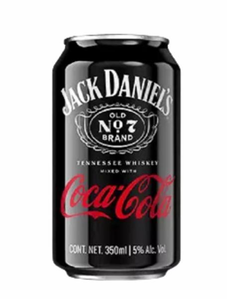 imagem de REFRI COCA COLA JACK DANIELS 350ML