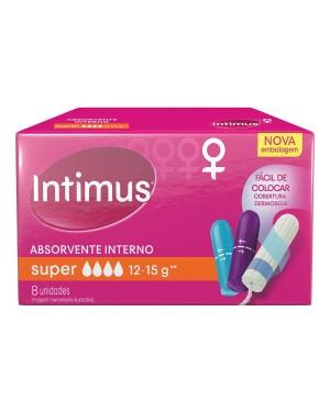 imagem de Absorvente Interno Intimus Super 8Un