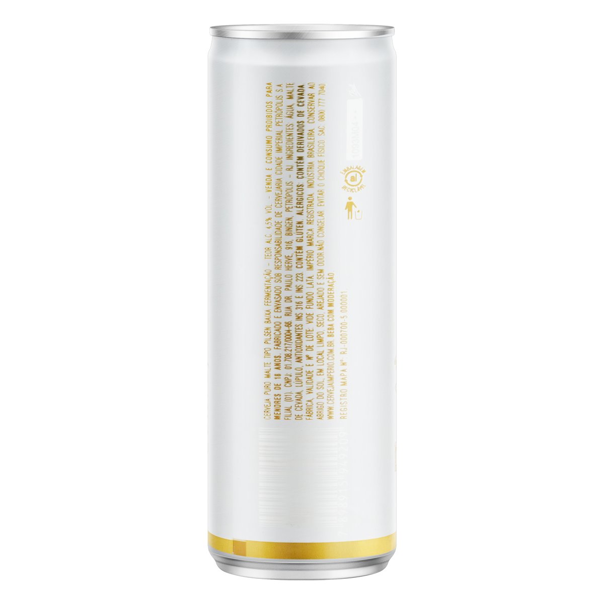imagem de Cerveja Imperio Pilsen Lt 350Ml