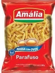 imagem de Macarrão Santa Amália C/ Ovos Parafuso 500G