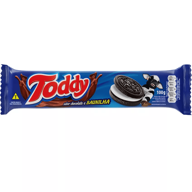 imagem de Biscoito Toddy Recheado Baunilha 100G