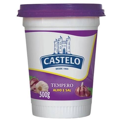 imagem de TEMPERO COMPLETO CASTELO ALHO E SAL 300G