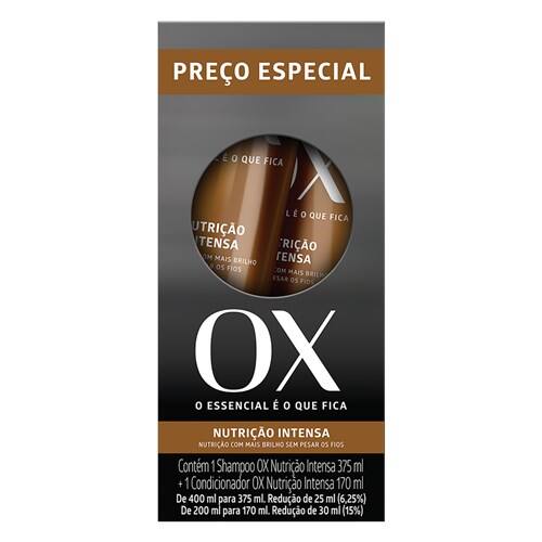 imagem de KIT SH OX 375 COND 170ML NUTRE