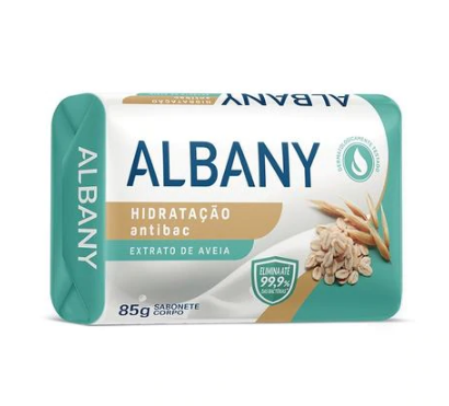 imagem de Sabonete Albany 85G Hidr Antibac Extrato Aveia