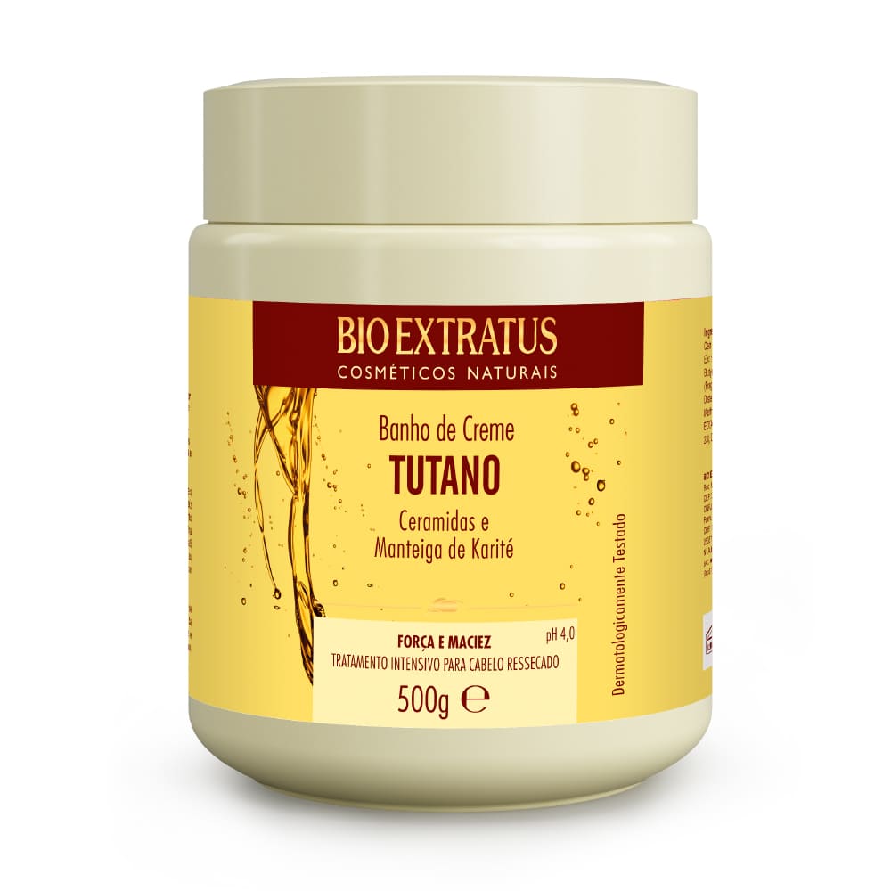 imagem de Banho De Creme Bio Extratus Tutano Ceramidase Manteiga De Karite 500Gr