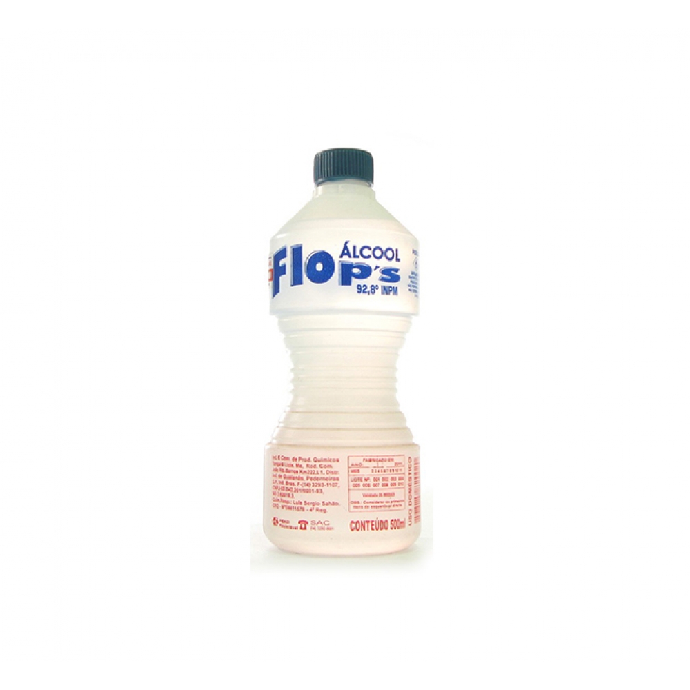 imagem de Alcool Flops 500Ml 92,8 96Gl