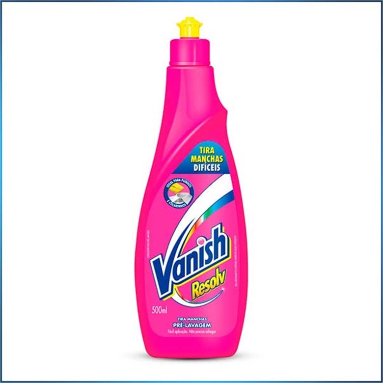 imagem de VANISH RESOLV 500ML TIRA MANCHAS PRE LAV