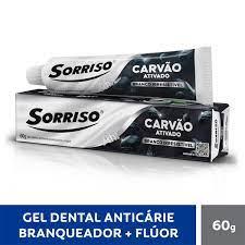 imagem de Creme Dental Sorriso Carvao Ativado 60G