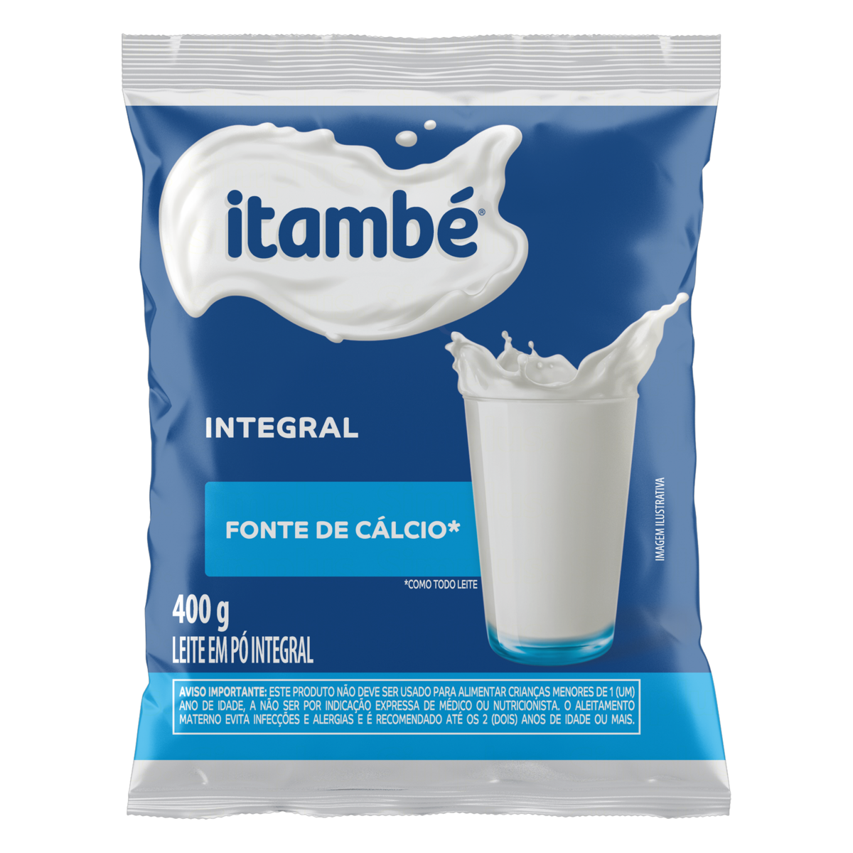 imagem de LEITE EM PO INTEGRAL ITAMBE 400GRS