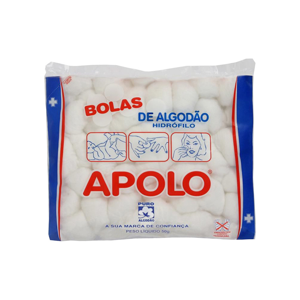 imagem de ALGODAO BOLAS APOLO 50GR