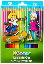 imagem de LAPIS COR WINNER 36 CORES
