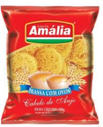 imagem de Macarrão Ovos Santa Amalia 500Gr Cabelo Anjo