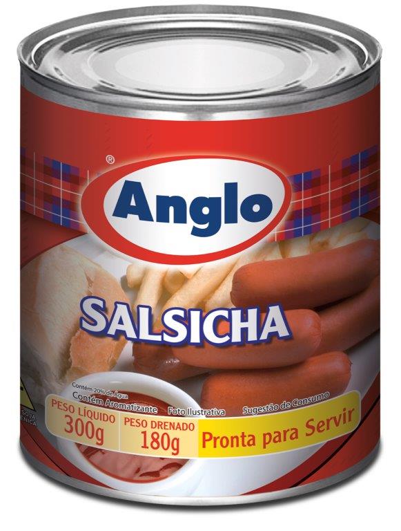 imagem de SALSICHAS ANGLO 300G P SERVIR