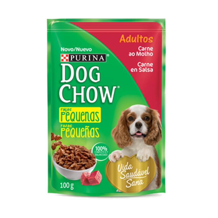 imagem de Dog Chow Adlt Mini Peq Carne 100G Br