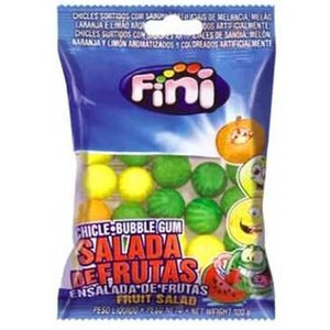 imagem de FINI TUBES 80GR SALADA DE FRUTAS