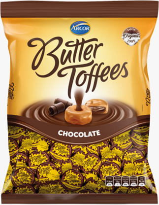 imagem de Bala Butter Toffee Chocolate 500G