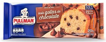 imagem de Bolo Pullman 250Gr Gotas Choco