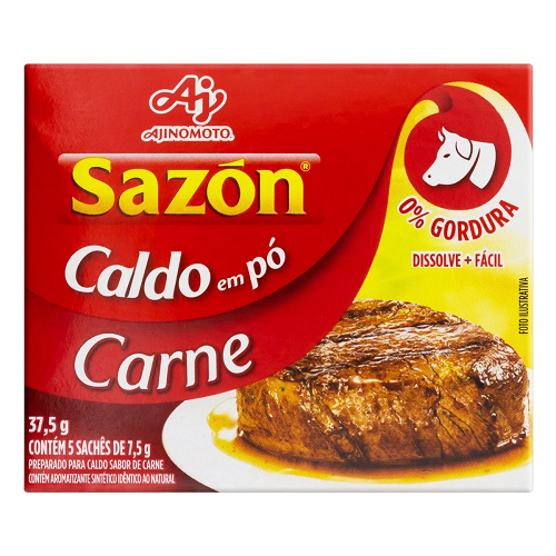 imagem de Caldo Sazon Carne 32.5G