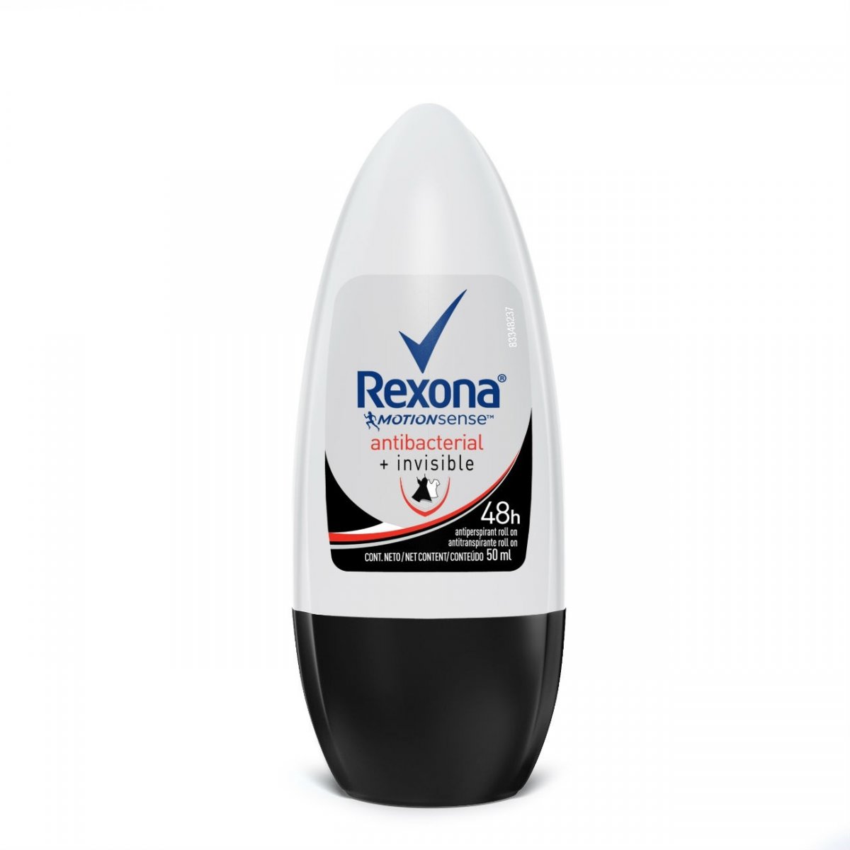 imagem de Desodorante Rexona Roll On 50Ml Antibac Invisib