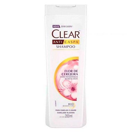 imagem de SHAMPOO CLEAR ANTICASPA FLOR CEREJEIRA  200ML