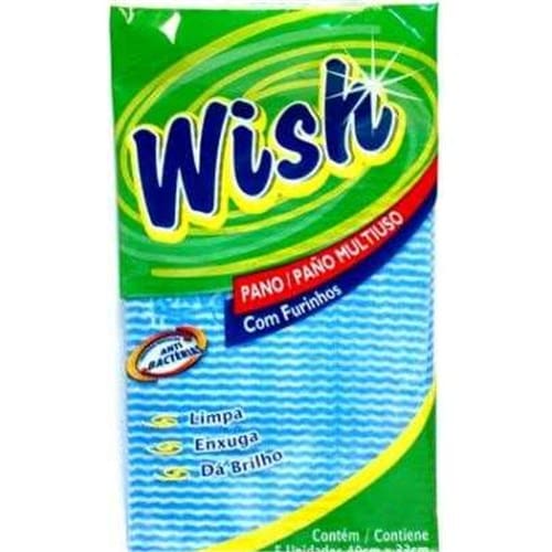 imagem de Pano Limpeza Limppano Wishampoo Azul 5Un