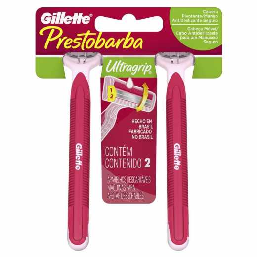 imagem de Aparelho Barbear Prestobarba Ultrag Fem Aloe
