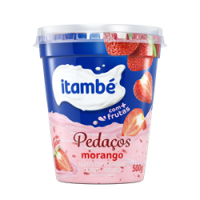 imagem de Iogurte Pedaços Itambé Morango Pote 500G