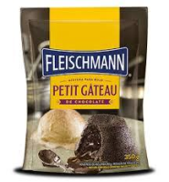 imagem de MISTURA PARA BOLO PETIT GÂTEAU CHOCOLATE FLEISCHMANN SACHÊ 350G