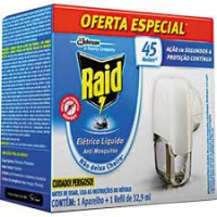 imagem de Inseticida Eletrico Raid Apar+Refil 45 Noites