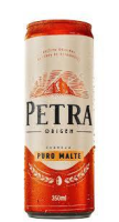 imagem de Cerveja Lata Petra Origem Puro Malte 350Ml