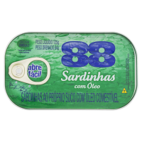 imagem de Sardinhas 88 125Gr Óleo