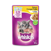imagem de WHISKAS 85G SC FIL.FRANGO