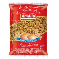 imagem de Macarrão Santa Amália C/ Ovos Conchinha 500G