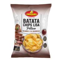 imagem de Batata Chips Lisa Picanha E Barbecue 45Grs
