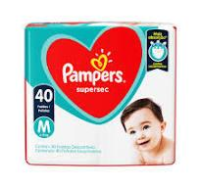 imagem de FRALDA PAMPERS SUPERSEQUINHA MEGA M