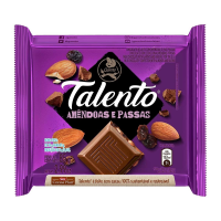 imagem de Chocolate Talento 85G Chocolate E Amendoas